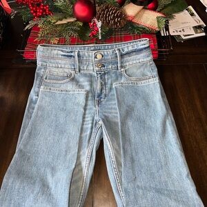 White House Black Market Light Blue High Rise Jeans